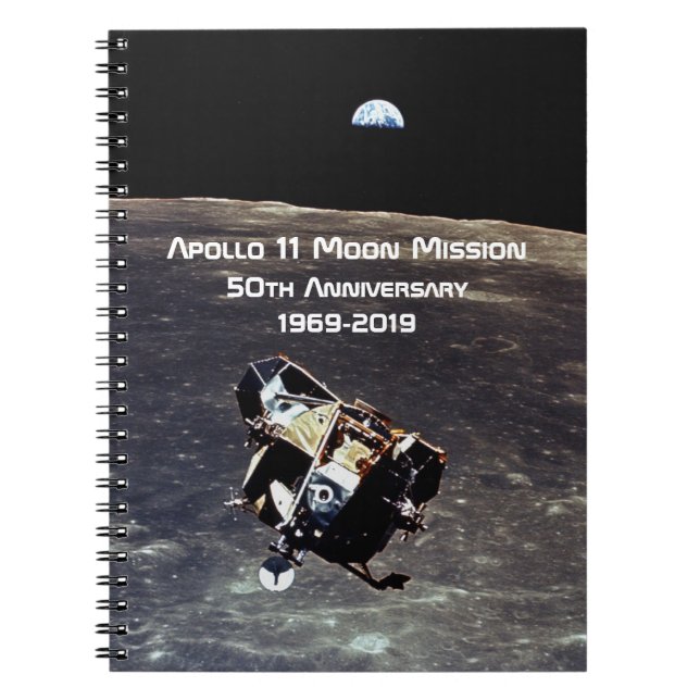 Cuaderno Histórico Apolo 11 Misión de la Luna 50 Aniversari (Frente)