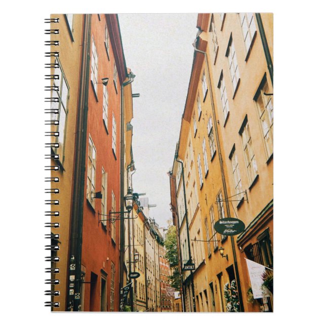 Cuaderno Histórico Gamla Stan, casco antiguo de Estocolmo (Frente)