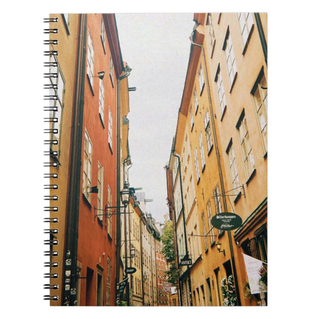 Cuaderno Histórico Gamla Stan, casco antiguo de Estocolmo (Frente)