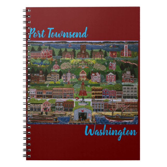 Cuaderno Histórico Puerto Townsend, Washington (Frente)