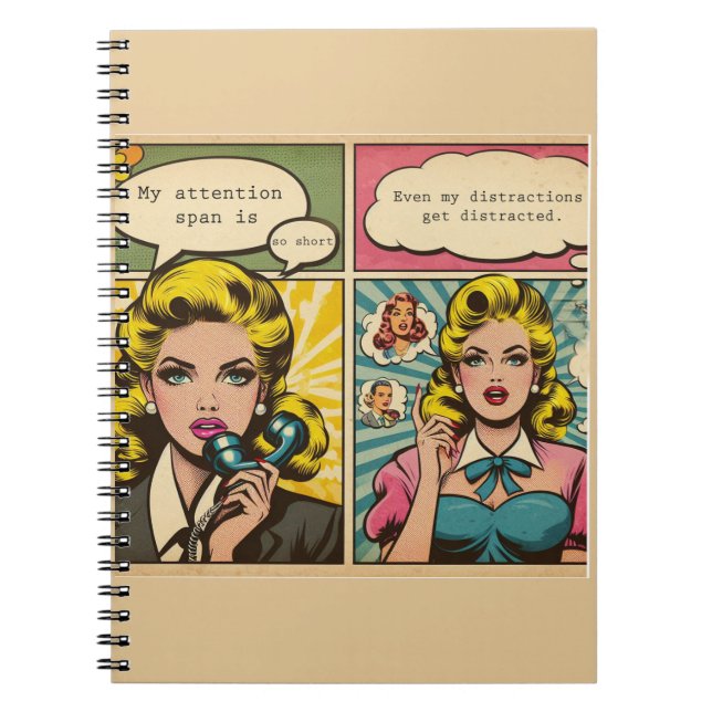 Cuaderno Historieta vintage (Frente)