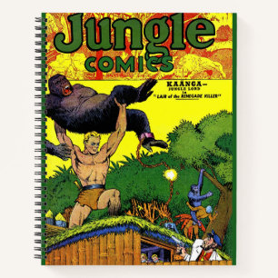 Cuaderno Historietas de la época del gorila de la selva