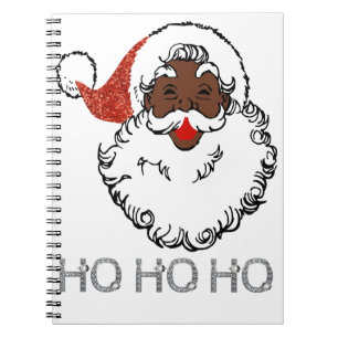 Cuaderno ho black santa