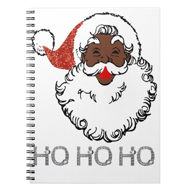 Cuaderno ho black santa (Frente)