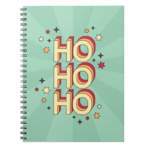 Cuaderno Ho ho ho navidad el texto estacional y las estrell