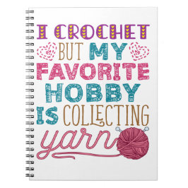 Cuaderno Hobby Favorito Que Recolecta Yarn
