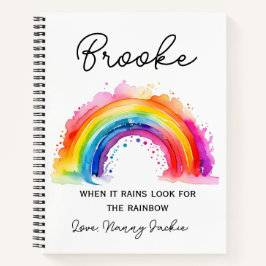 Cuaderno Hobo rainbow personalizado