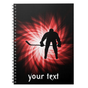 Cuaderno Hockey rojo