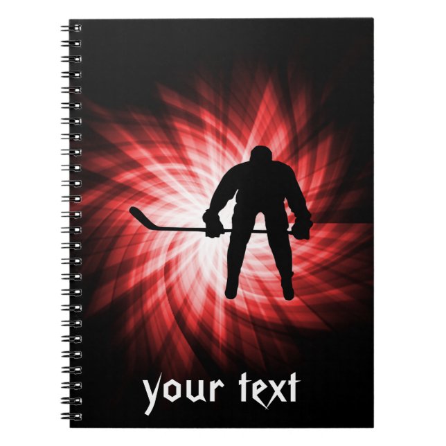 Cuaderno Hockey rojo (Frente)