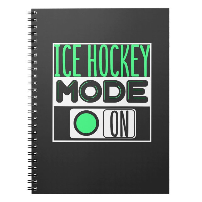 Cuaderno Hockey sobre hielo (Frente)