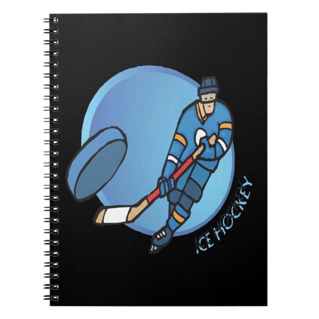 Cuaderno Hockey sobre hielo (Frente)