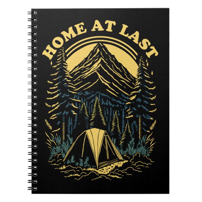Cuaderno Hogar al fin - Acampada (Frente)