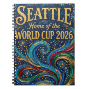 Cuaderno Hogar de Seattle de la Copa Mundial 2026 de Fútbol