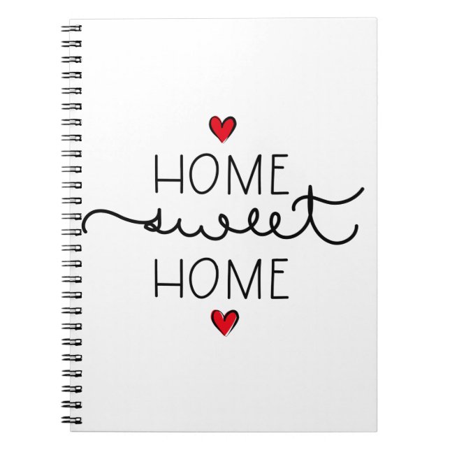 Cuaderno hogar dulce (Frente)
