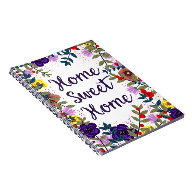 Cuaderno Hogar Dulce Hogar Arrecife Floral (Lado Derecho)