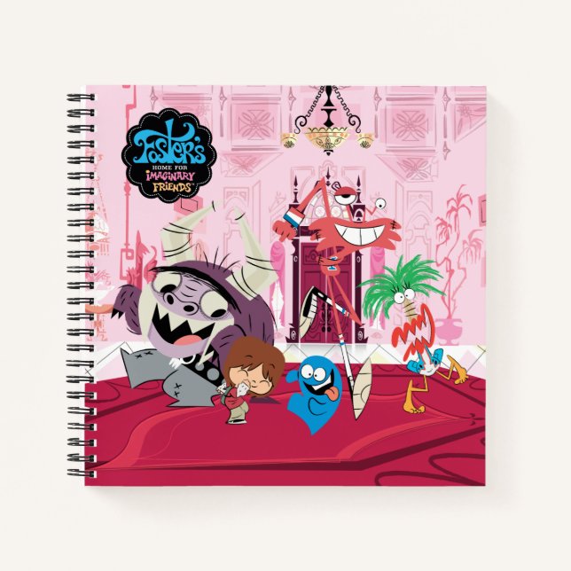 Cuaderno Hogar Foster para amigos imaginarios | Baile (Anverso)