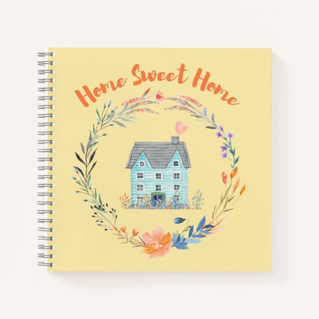 Cuaderno Hogar Sweet Home Real Estate - Personalizado para  (Anverso)