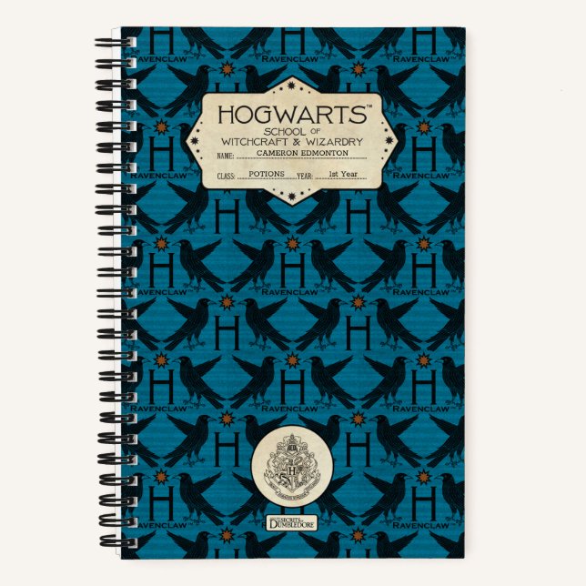 Cuaderno HOGWARTS™ School RAVENCLAW™ Class (Anverso)