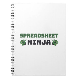 Cuaderno Hoja de cálculo ninja