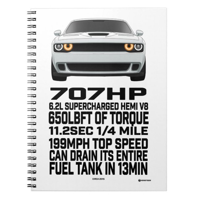 Cuaderno Hoja de frenado (Frente)