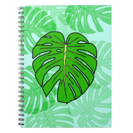 Cuaderno Hoja de Monstera