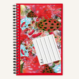 Cuaderno Hoja de trabajo con letras ABC
