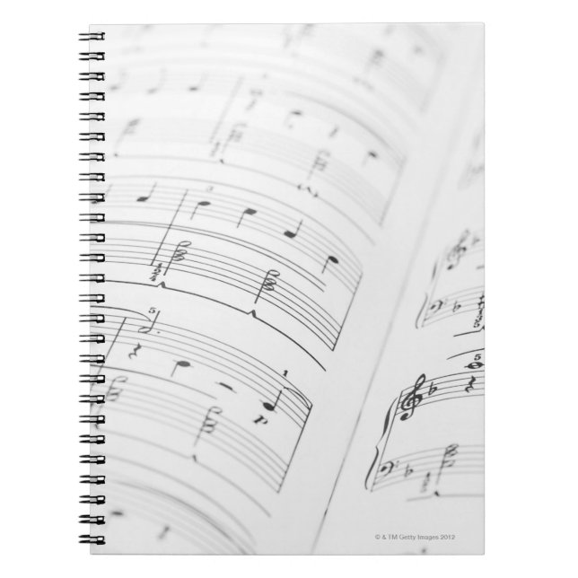 Cuaderno Hoja detallada Música 3 (Frente)