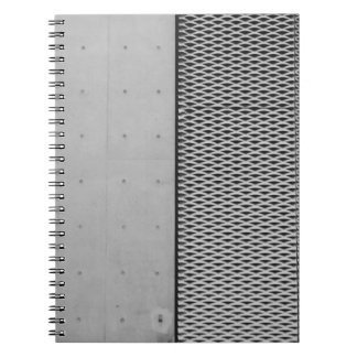 Cuaderno Hoja galvanizada metalizado gris