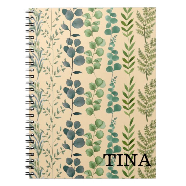 Cuaderno Hoja Verde (Frente)