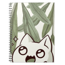 Hoja verde con gato | amantes de las mascotas | de