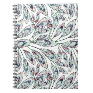 Cuaderno hojas.