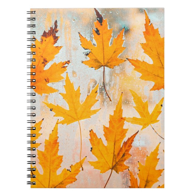 CUADERNO HOJAS AMARILLAS DE MAPLE (Frente)