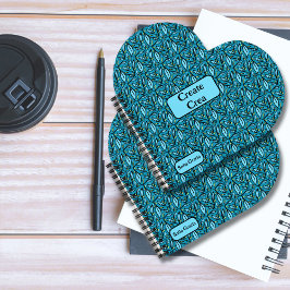 Cuaderno Hojas azul bilingües Crea Crea Crea una espiral es