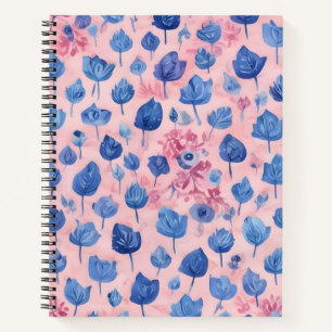 Cuaderno Hojas Azules