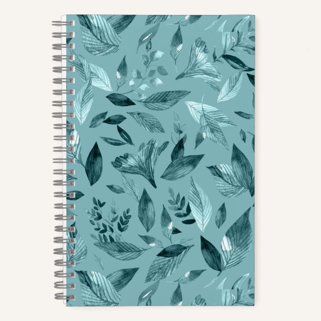 Cuaderno Hojas caídas de agua 2 (Anverso)