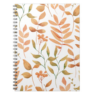 Cuaderno Hojas cálidas de otoño