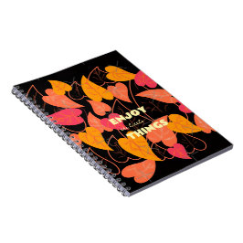 Cuaderno Hojas coloridas