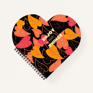 Cuaderno Hojas coloridas