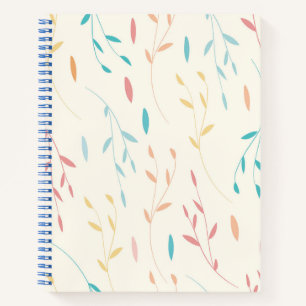 Cuaderno hojas de árbol