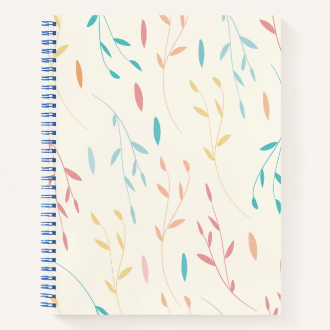 Cuaderno hojas de árbol (Anverso)