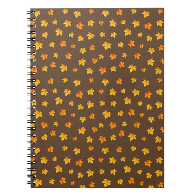 Cuaderno Hojas de arce de otoño (Frente)