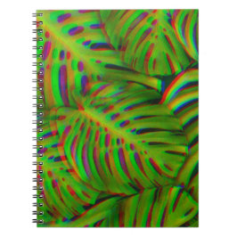 Cuaderno Hojas de arco iris