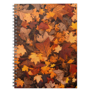 Cuaderno Hojas de Autum