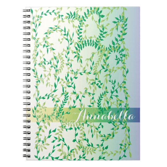 Cuaderno Hojas de baile (Frente)