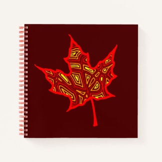 Cuaderno Hojas de Fuego