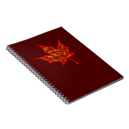 Cuaderno Hojas de Fuego