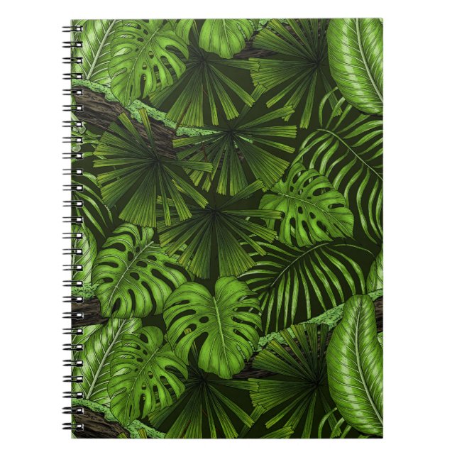 Cuaderno Hojas de la jungla (Frente)