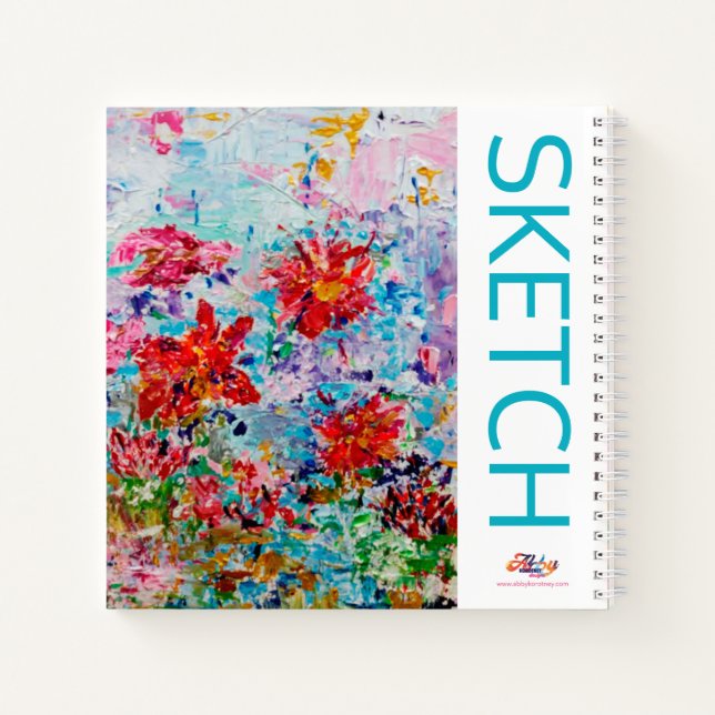 Cuaderno Hojas de lirio (Reverso)