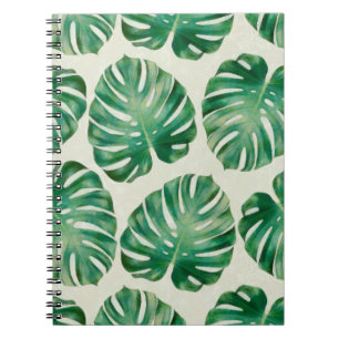 Cuaderno Hojas de monstera