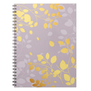 Cuaderno Hojas de oro 9